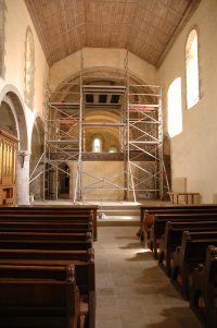 Tower Scaffold at Ewenny Priory